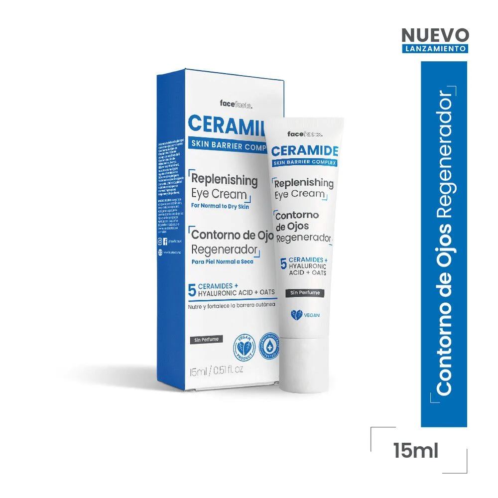 CERAMIDE Contorno de Ojos Regenerador 15 mL Facefacts